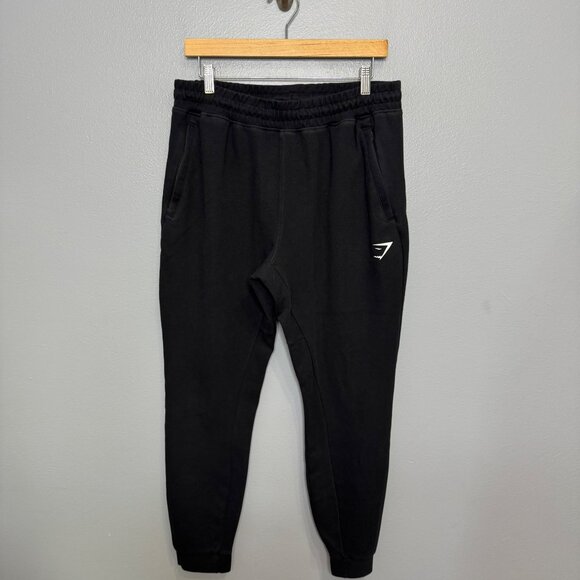 GYMSHARK react joggers in black size L - Picture 1 of 8